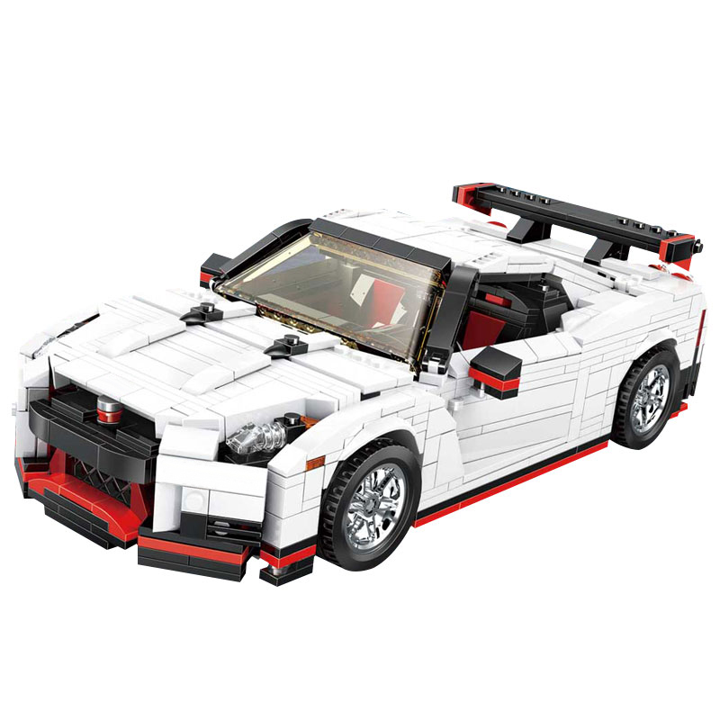 MOULD KING 13104 Nismo Nissan GTR R35 Creative Idea Building Blocks Toy Set