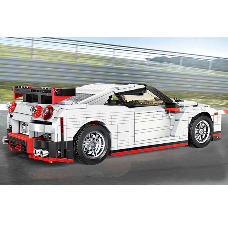 MOULD KING 13104 Nismo Nissan GTR R35 Creative Idea Building Blocks Toy Set