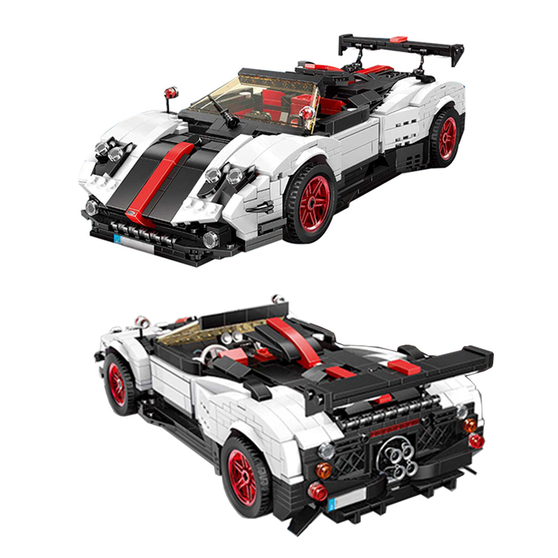 MOULD KING 13105 Pagani Zonda Cinque Roadster Creative Idea Building Blocks Toy Set