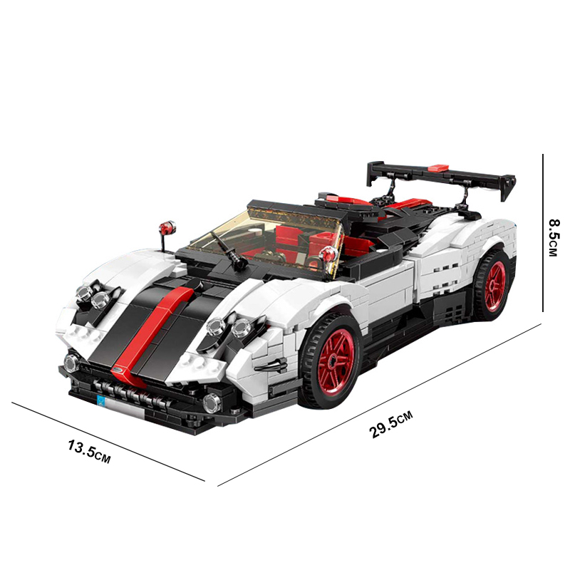 MOLD KING 13105 Pagani Zonda Cinque Roadster Creative Idea 빌딩 블록 장난감 세트