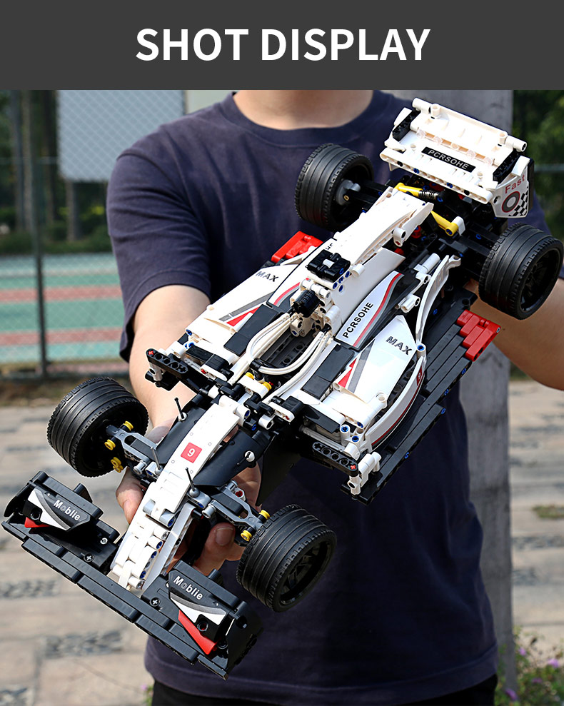 MOULD KING 13117 Technic City F1 racing car Building Blocks Toy Set