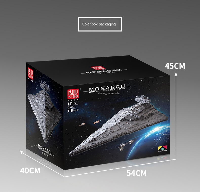 Schimmelkönig 13135 Star Wars Imperial Star Destroyer Monarch Bausteine Spielzeugset