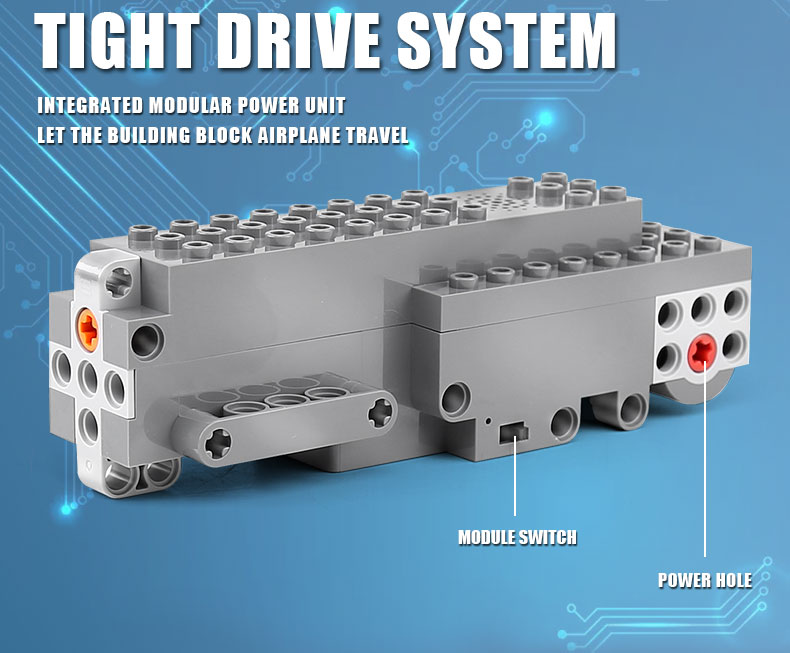 MOLD KING15013エアファイタービルディングブロックおもちゃセット