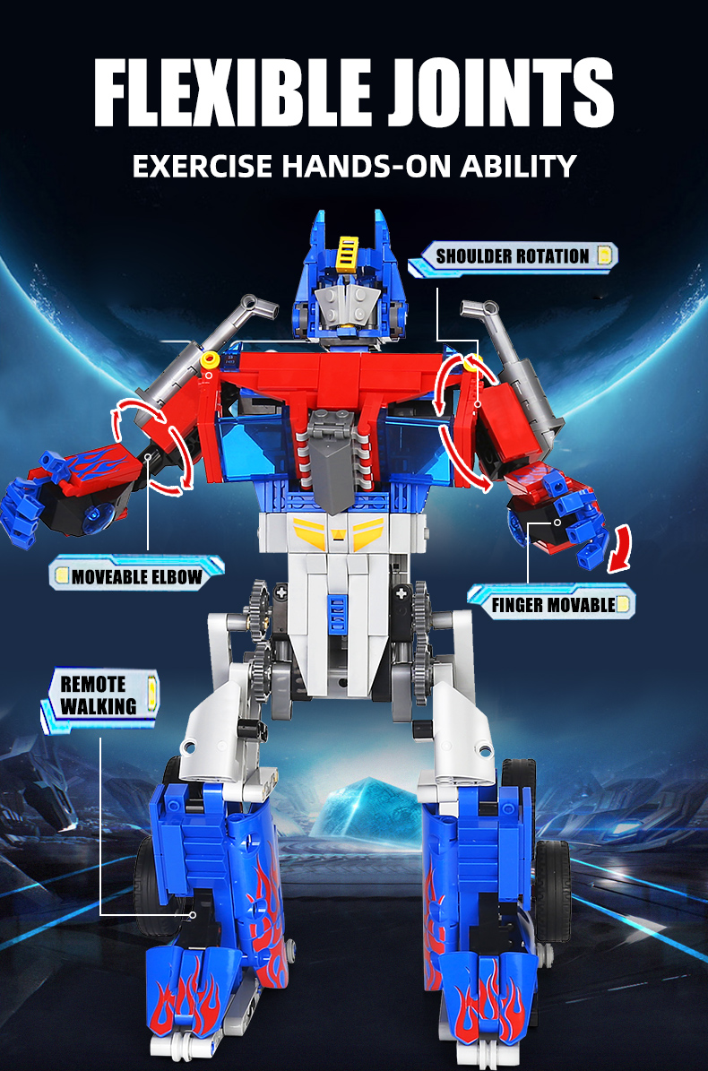 MOULD KING 15036 Remote control version of DynaSky Robot Building Blocks Toy Set