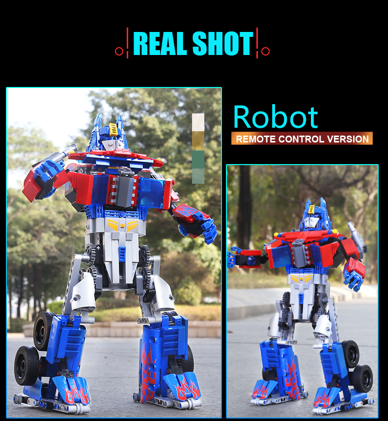 MOULD KING 15036 Remote control version of DynaSky Robot Building Blocks Toy Set