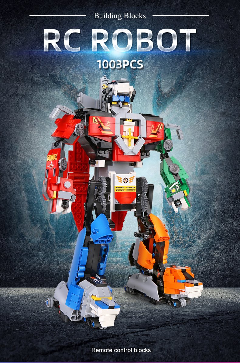 MOULD KING 15037 Remote control version of beast robot Building Blocks Toy Set