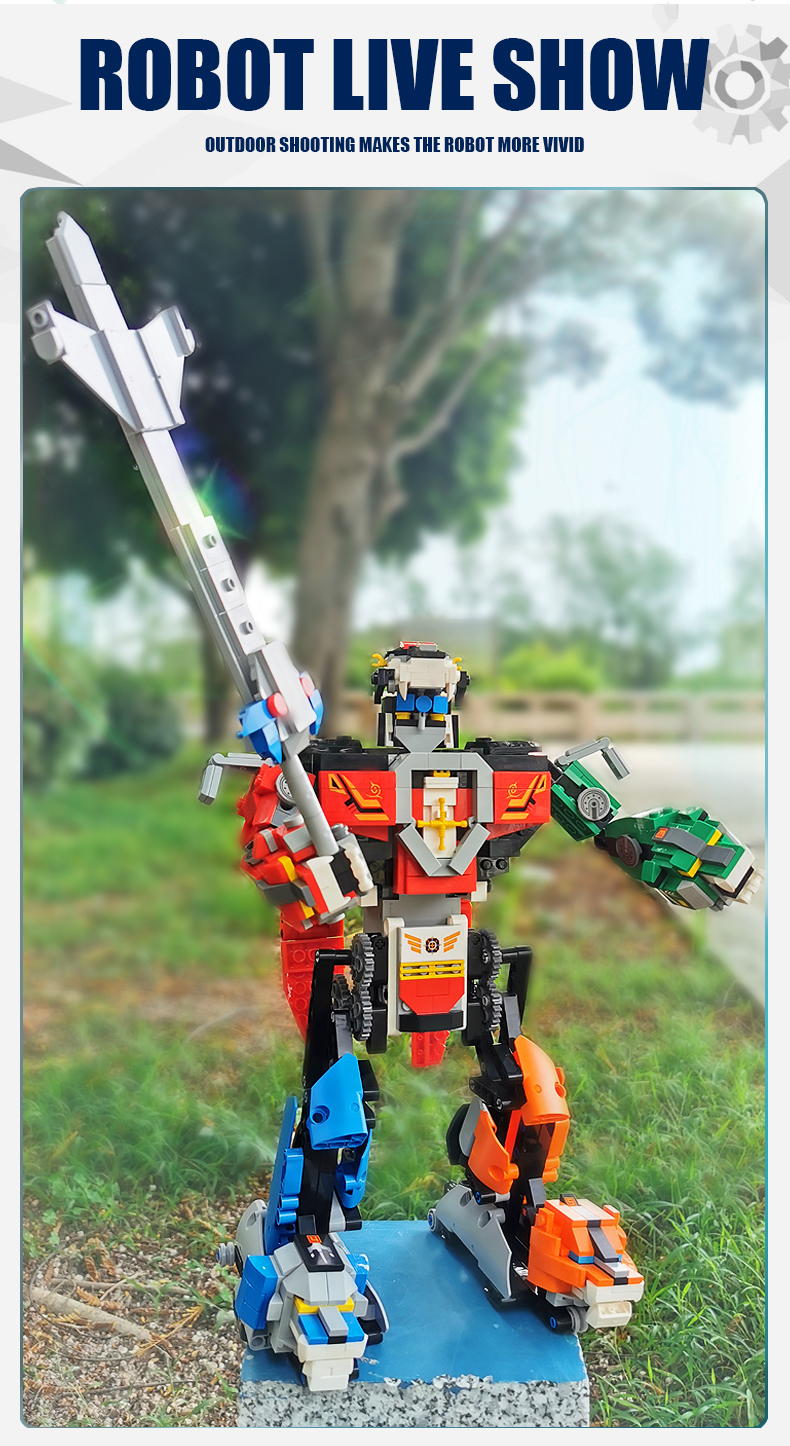 MOULD KING 15037 Remote control version of beast robot Building Blocks Toy Set