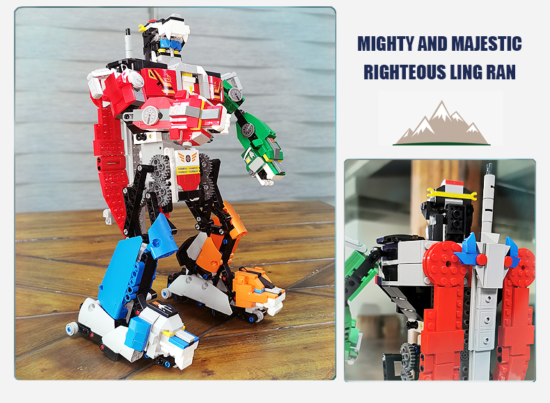 MOULD KING 15037 Remote control version of beast robot Building Blocks Toy Set
