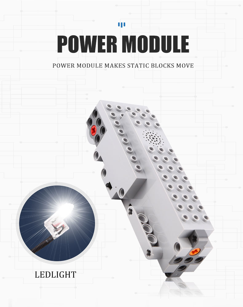 Mould King 15046 App Rc Control Transbot Modellbauklötze Spielzeugset