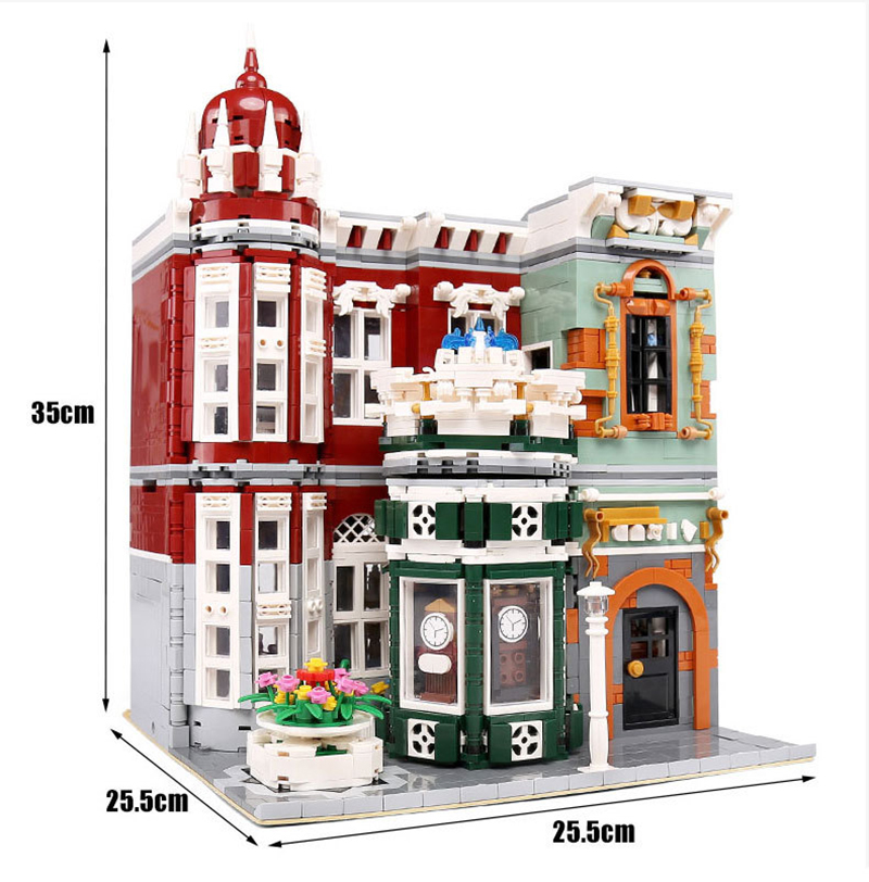 MOLD KING 16005 Antiquitätenkollektion Shop Bausteine Spielzeugset