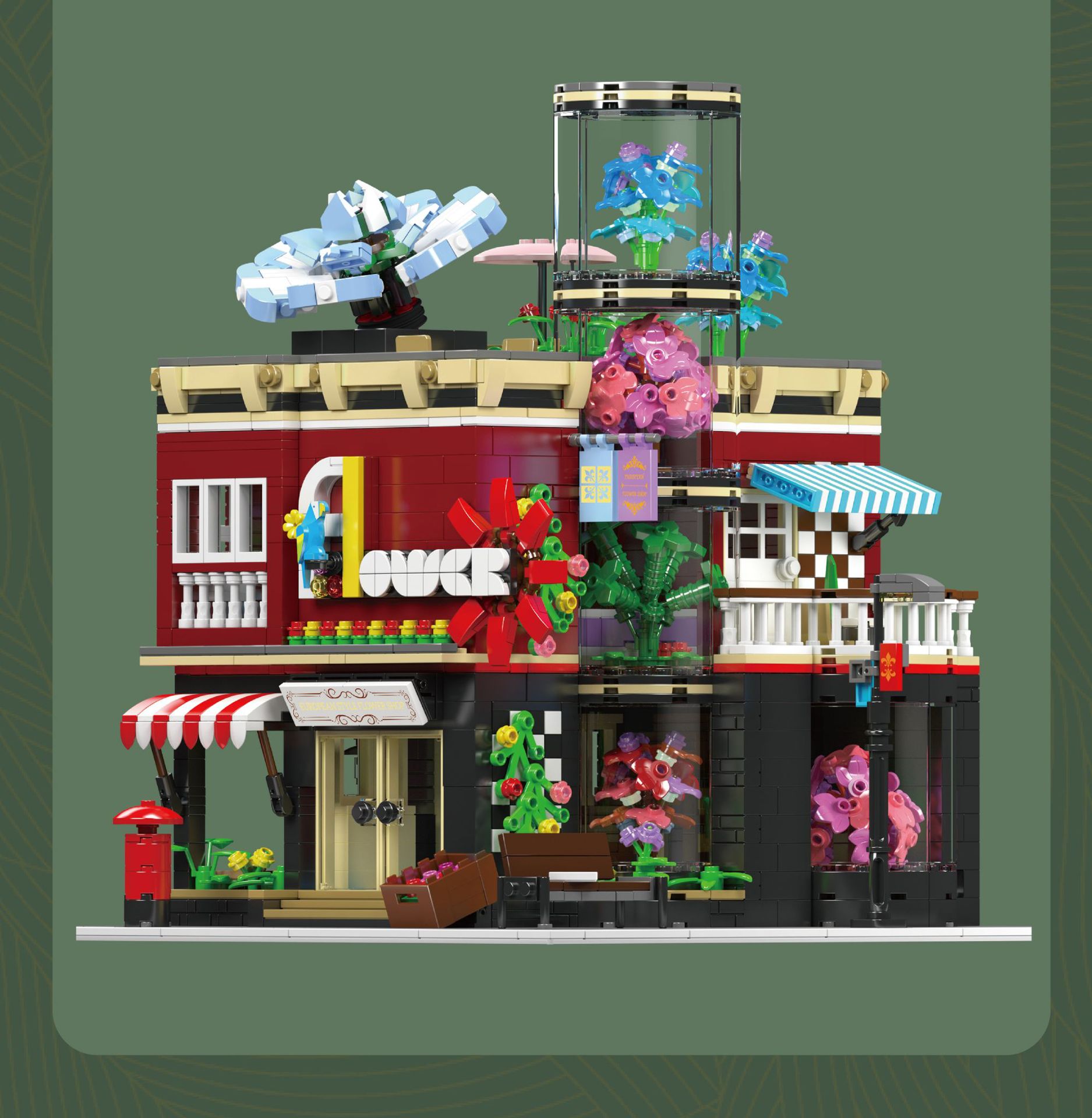Mould King 16056 Flower Shop Building Blocks Toy set