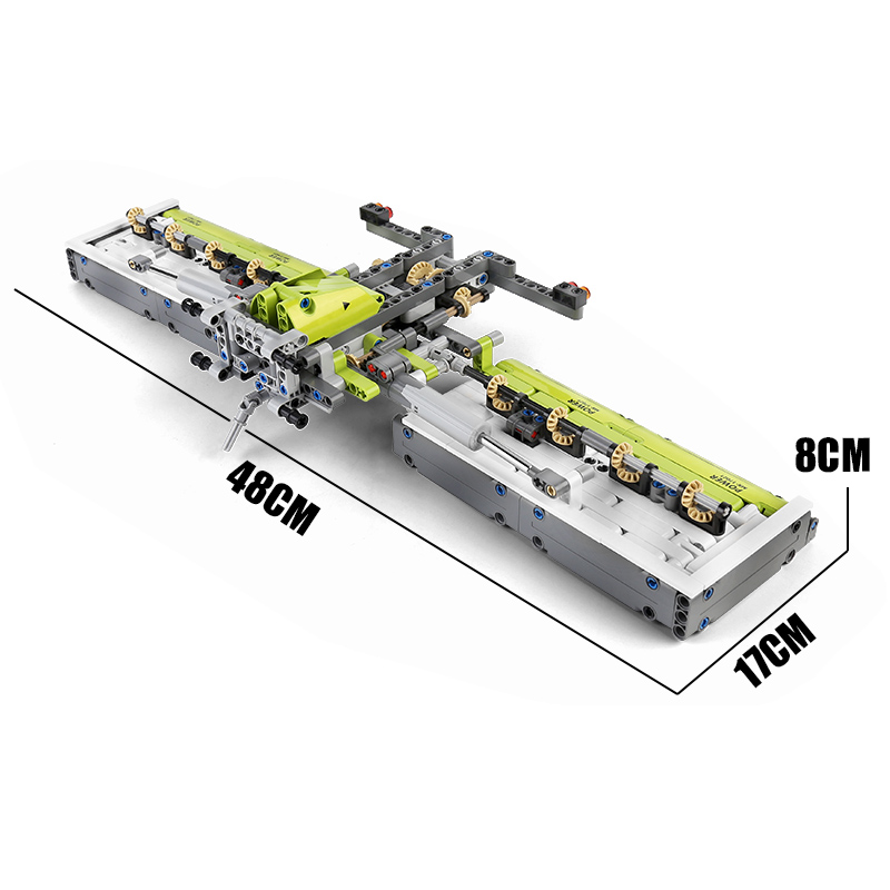 MOLD KING 17021 Traktor-Erweiterungswerkzeug Bausteine Spielzeug-Set