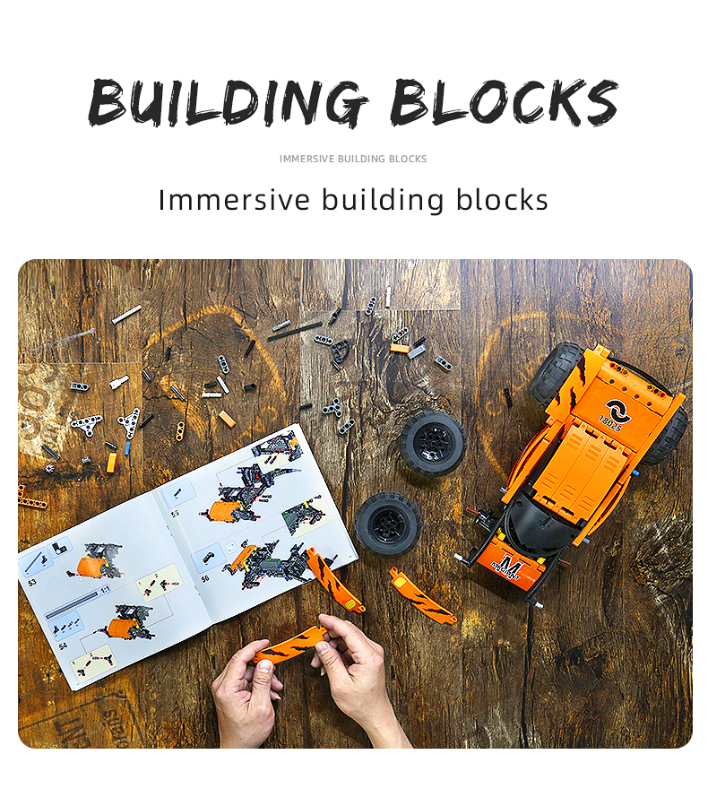 MOULD KING 18025 RC MK Giant Building Blocks Toy Set