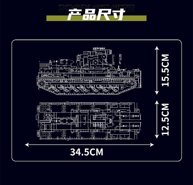 Juego de bloques de construcción de mortero Karl Mould King 20028