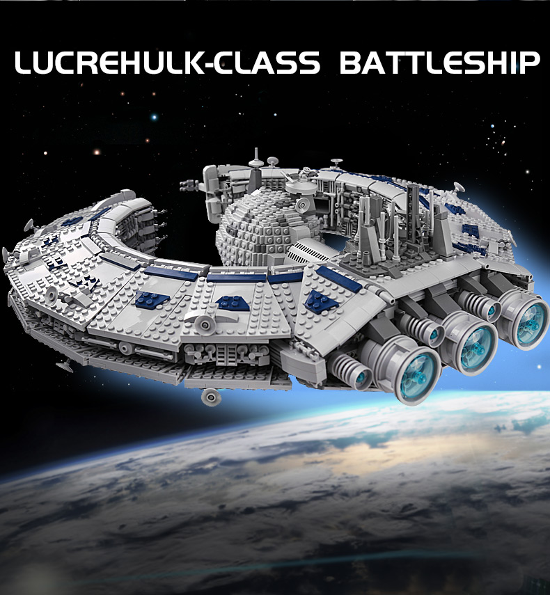 MOULD KING 21008 Class Battleship Droid Control Ship Building Blocks Toy Set