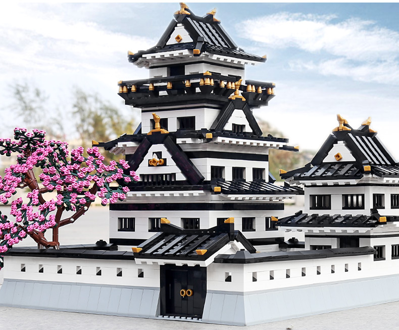 MOLD KING 22006 série célèbre Himeji Castle Building Blocks Toy Set