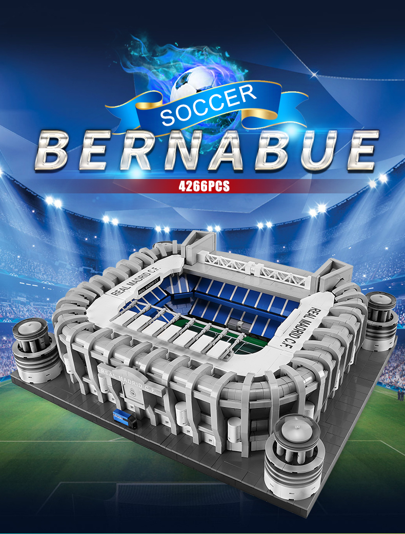TOYS - Un set ganador El Estadio Santiago Bernabéu LEGO®