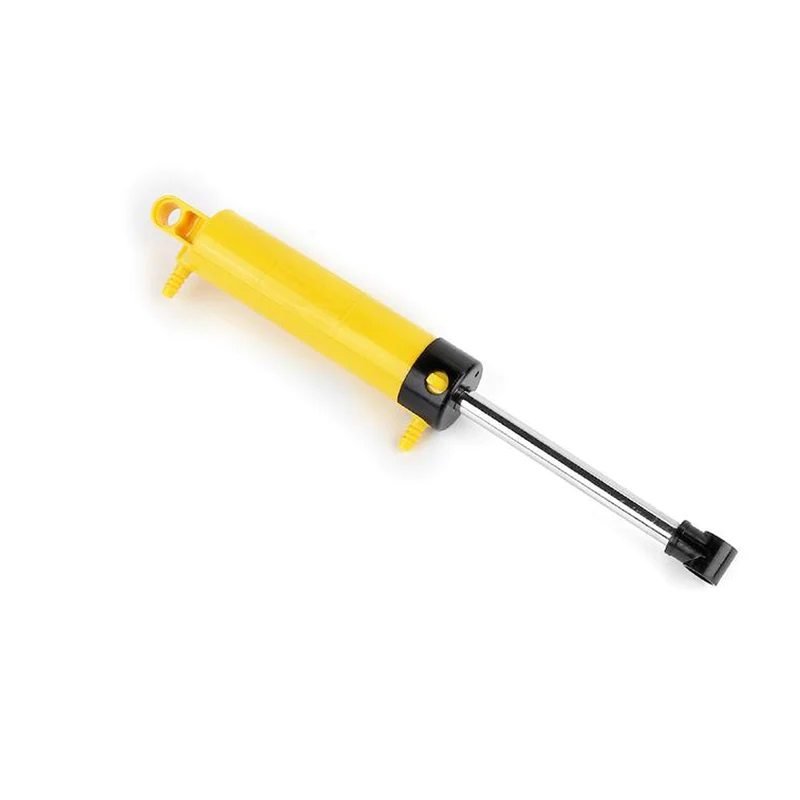 Mould King M00008 Pneumatic Pump Cylinder Yellow with 2 Inlets