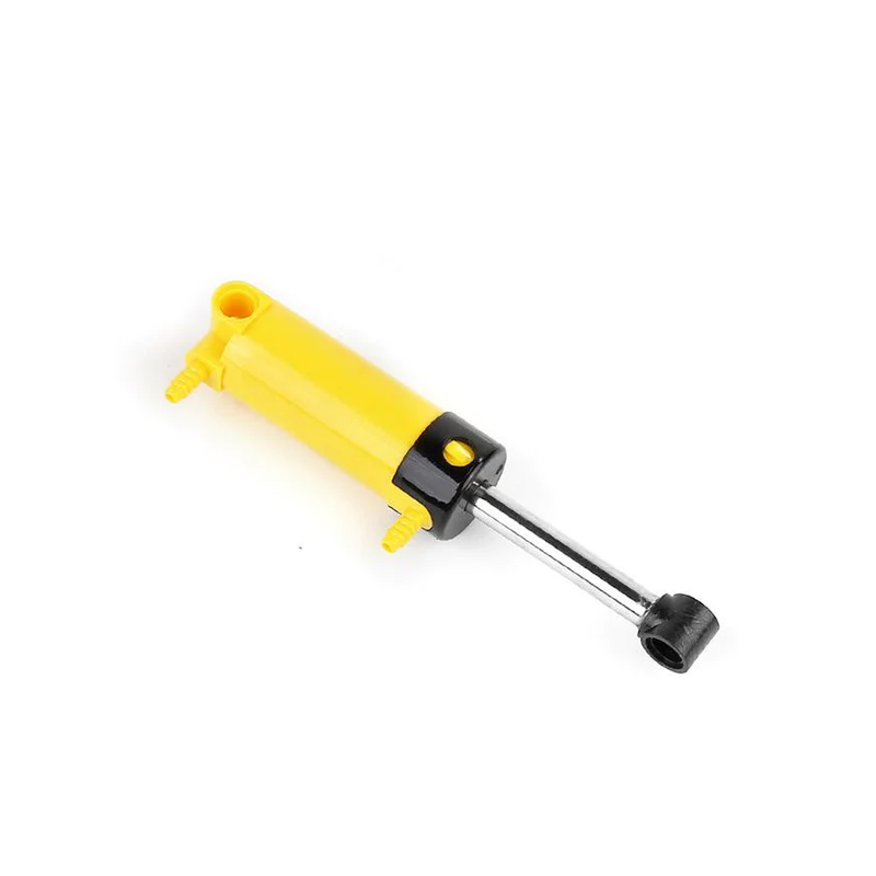 Mould King M00008 Pneumatic Pump Cylinder Yellow with 2 Inlets