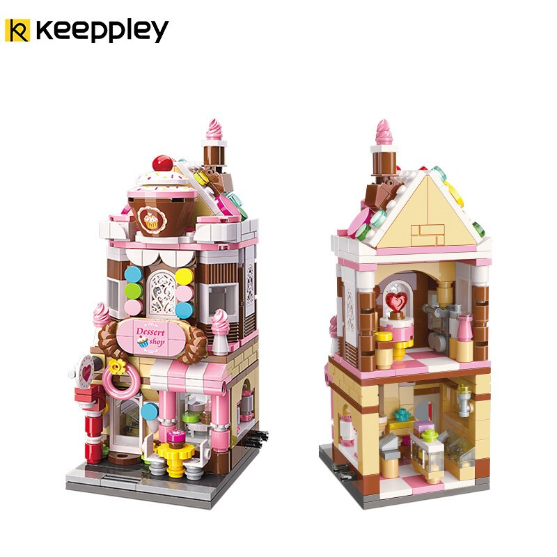 Keeppley House C0101 Dessert House QMAN Building Blocks Toy Set