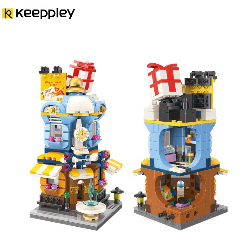 Keeppley House C0105 Kaufhaus QMAN Building Blocks Toy Set