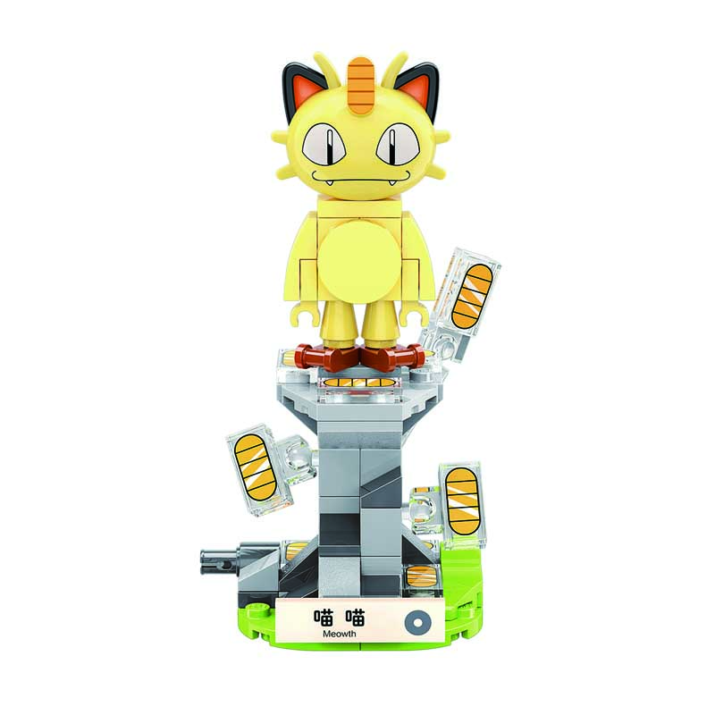 Keeppley Ppokemon B0103 Cat Qman Building Blocks Toy Set