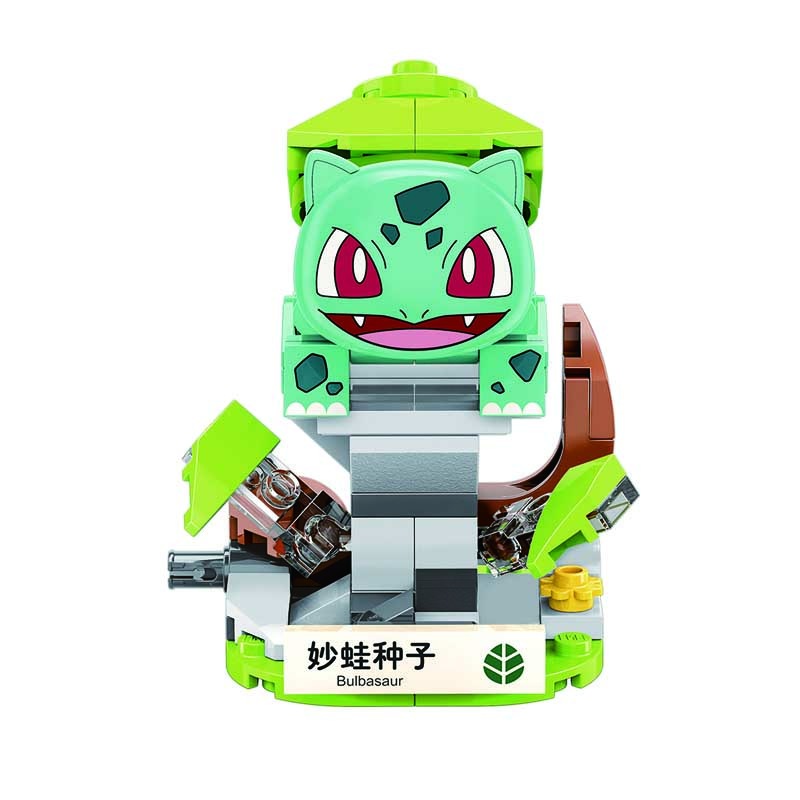 Keeppley Ppokemon B0104 Bulbasaur Qman 빌딩 블록 장난감 세트