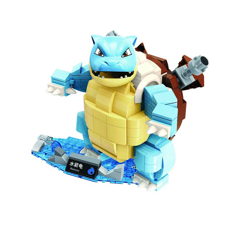 Keeppley Ppokemon B0109 Blastoise Qman Building Blocks Toy Set