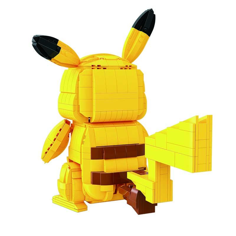 Keeppley Ppokemon S0101 Pikachu Large Qman 빌딩 블록 장난감 세트