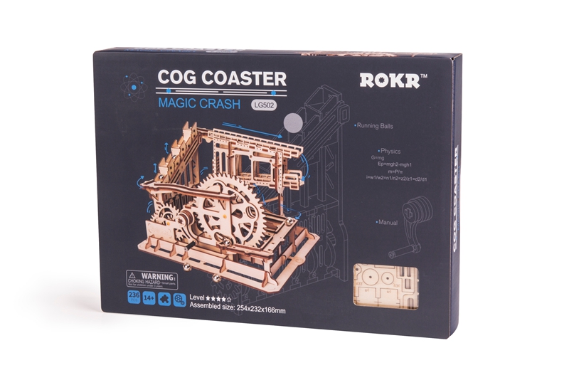 ROKR 3D Puzzle Run Game Wooden Building Toy Kit