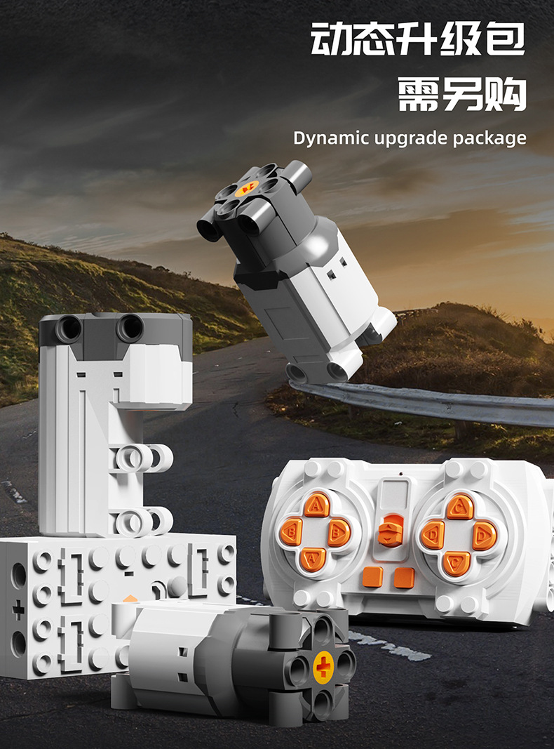 TGL T5034 Land Rover Off-road Vehicle Technology Series Building Blocks Toy Set