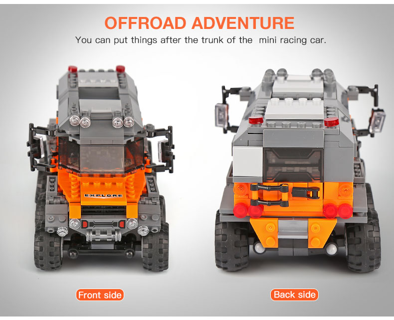 XINGBAO 03027 All-terrain Vehicle Building Bricks Set