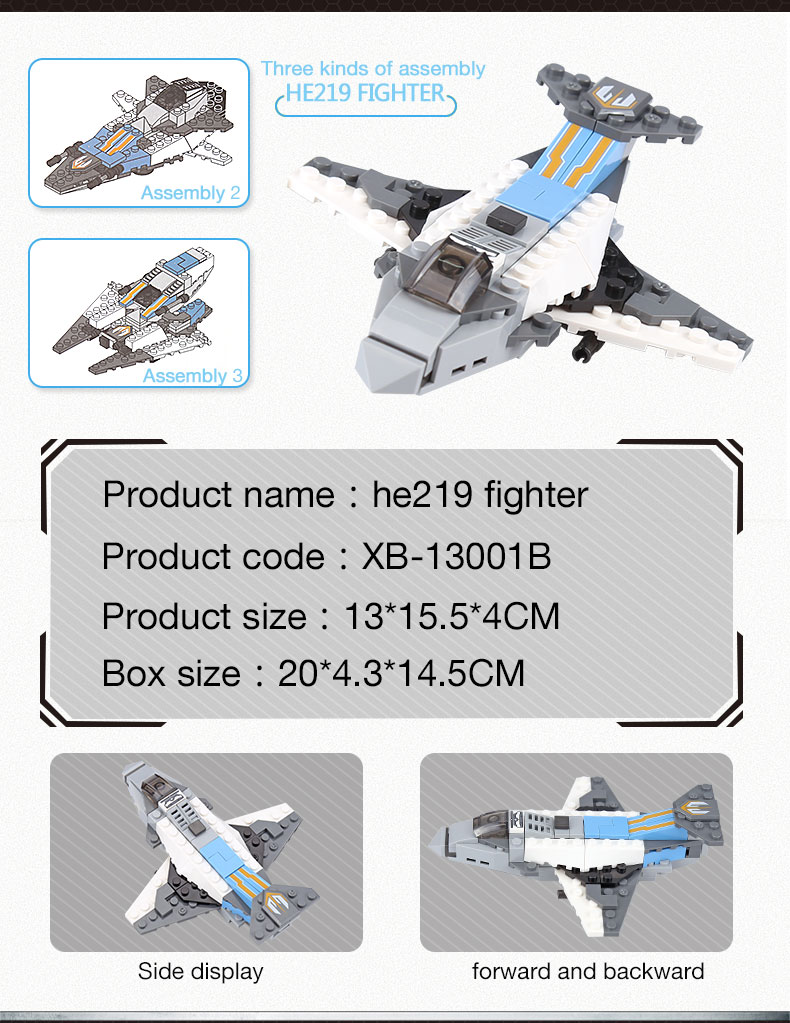 XINGBAO 13001 Battleship Building Bricks Set