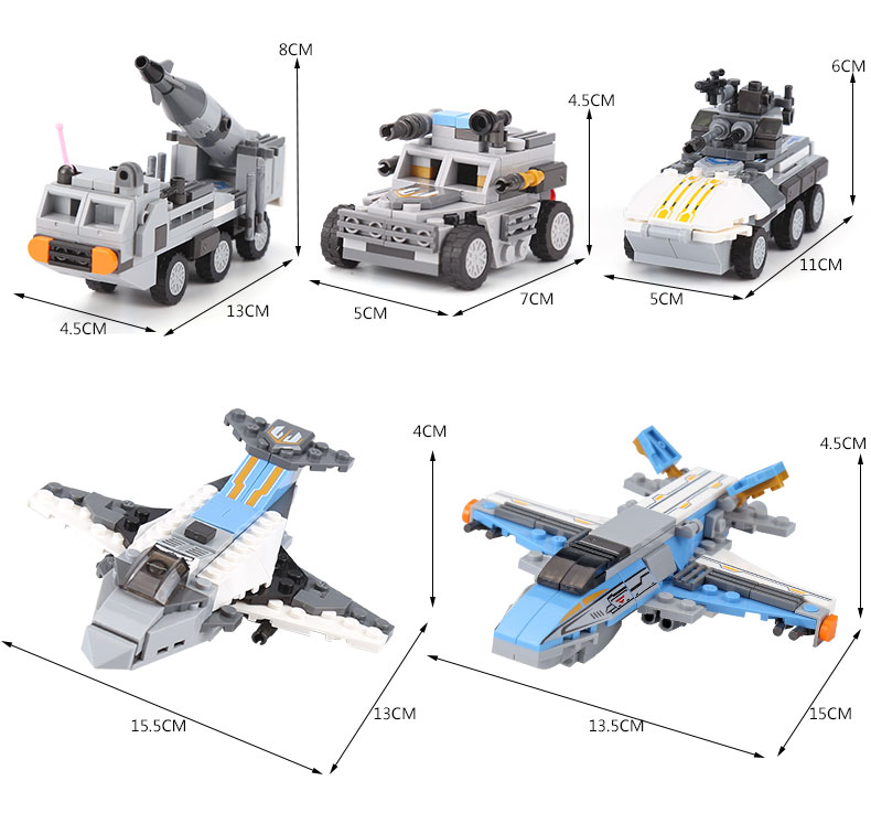 XINGBAO 13001 Battleship Building Bricks Set