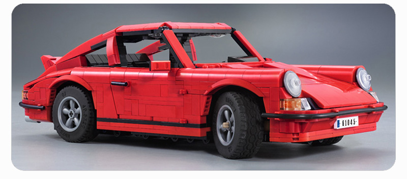 CaDA C61045 Retro Sports Car Building Blocks Toy Set