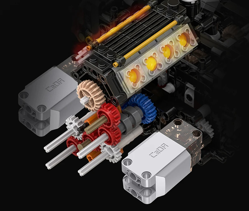 CADA C61057 Master: Ferrari 488 Bausteine-Spielzeugset