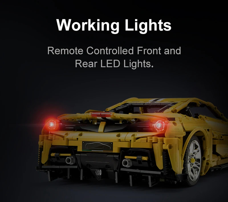 CADA C61057 Master: Ferrari 488 Bausteine-Spielzeugset
