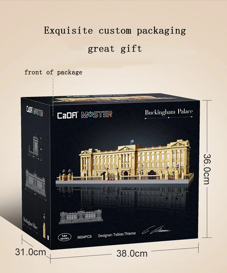 Cada C61501 Buckingham Palace Building Blocks Toy Set