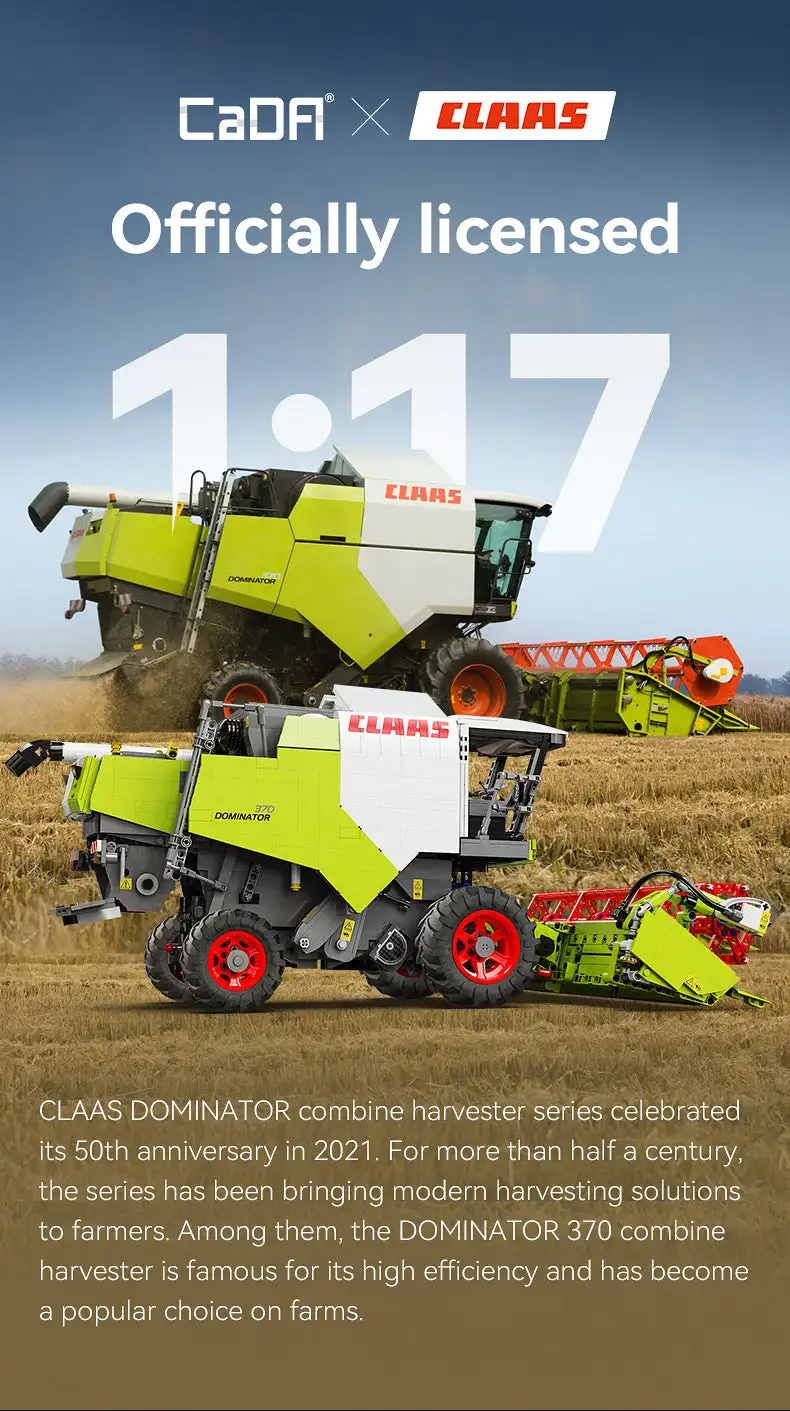 Cada C61508 CLAAS Dominator 370 Jeu de construction