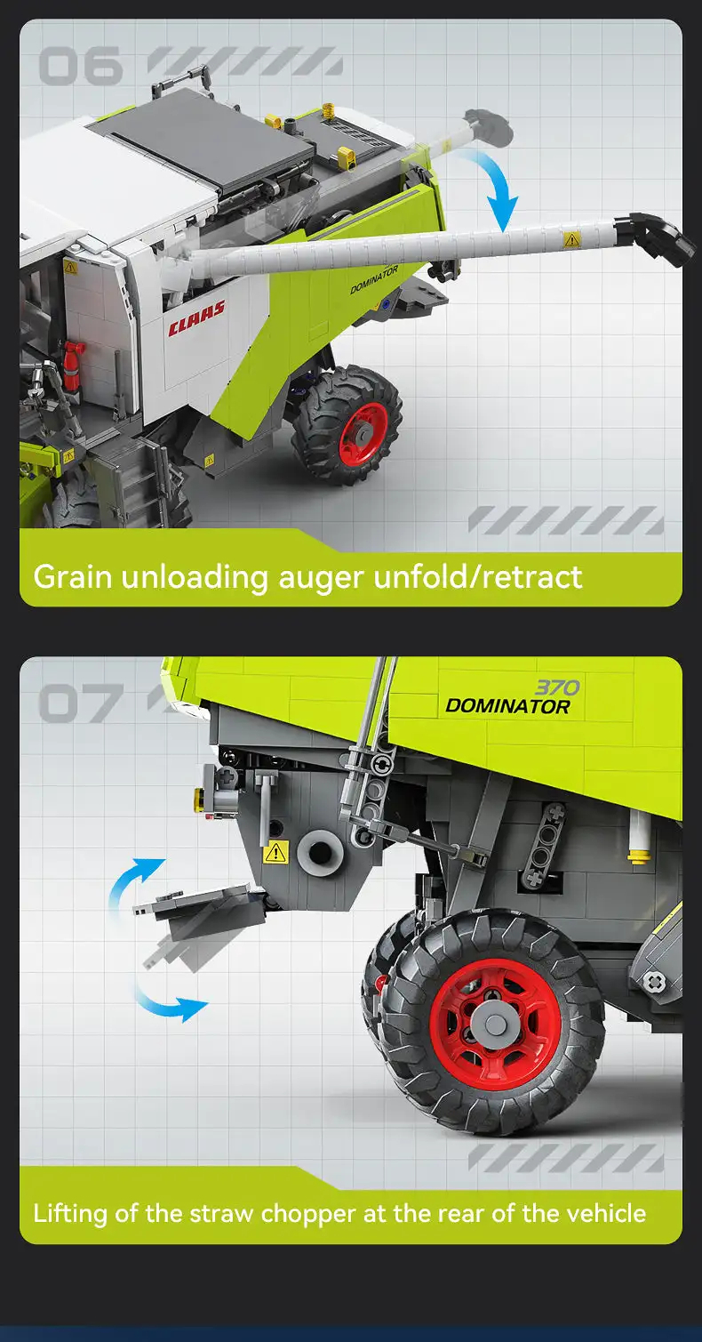 Cada C61508 CLAAS Dominator 370 Jeu de construction