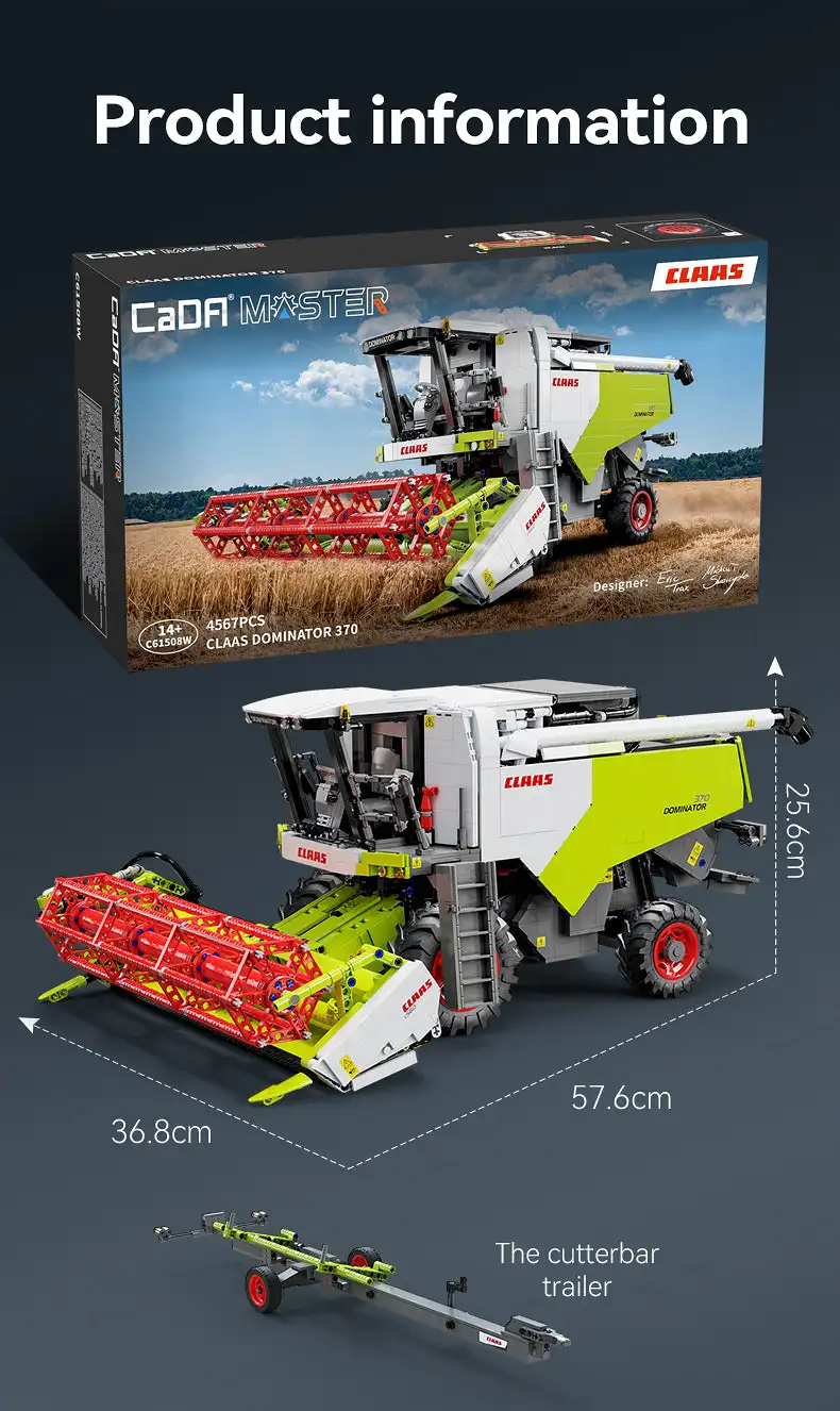 Cada C61508 CLAAS Dominator 370 Jeu de construction