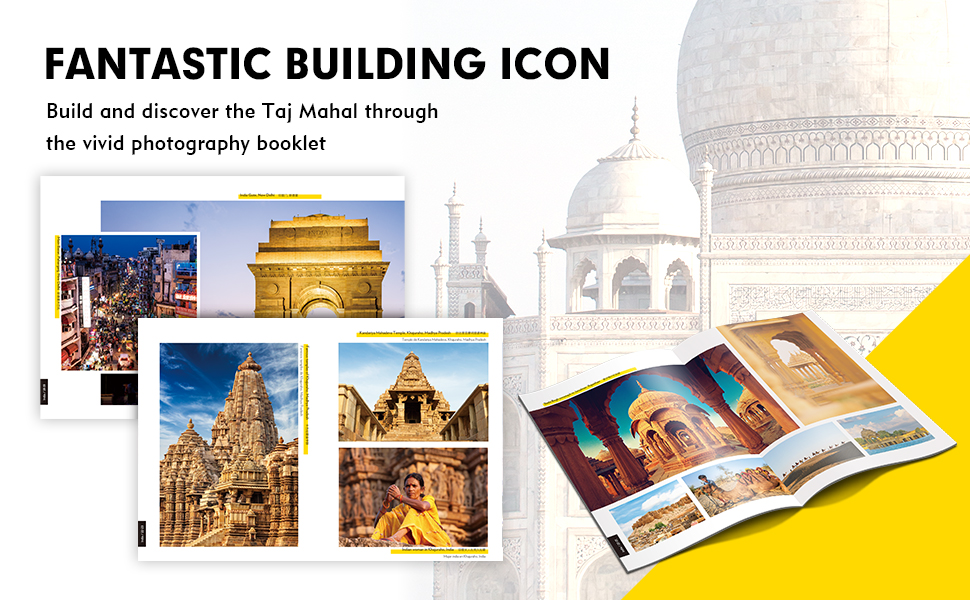 Cubicfun 3D Puzzle Taj Mahal DS0981h Model Building Kits