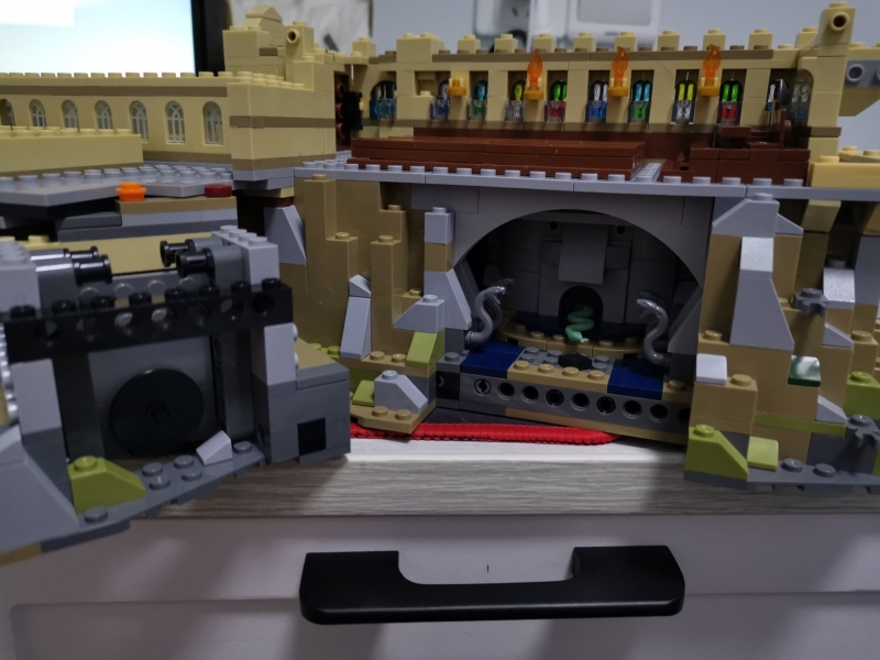 Lego Harry Potter Hogwarts Catle Trem Forbidden Floresta Umbidge Encounter  Torre 4 Attack On The Toca Hedwig Building Blocks Tijolos Com Figuras  Brinquedos Presentes - Escorrega o Preço